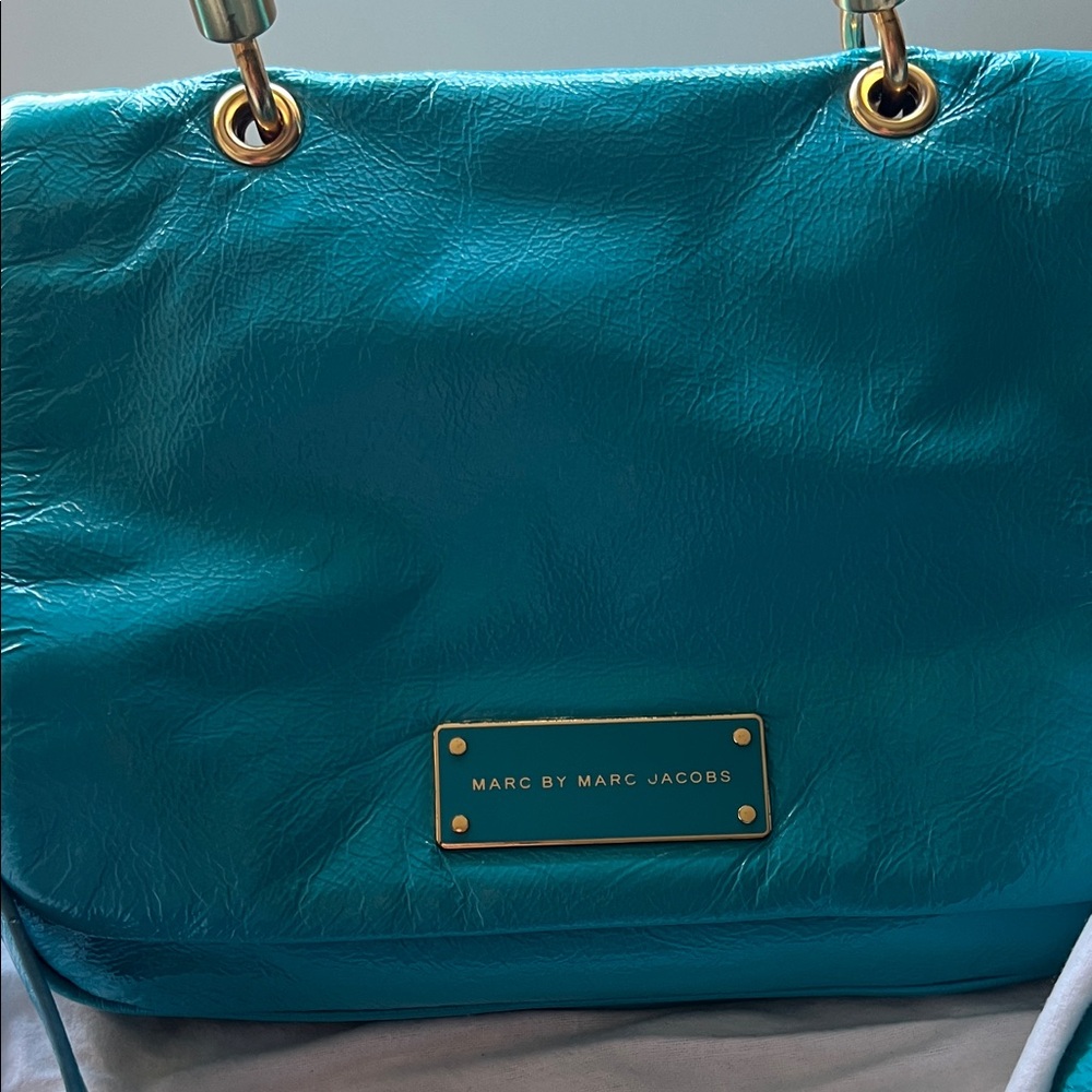 Marc by Marc Jacobs Turquoise/Teal purse - Picture 6 of 17